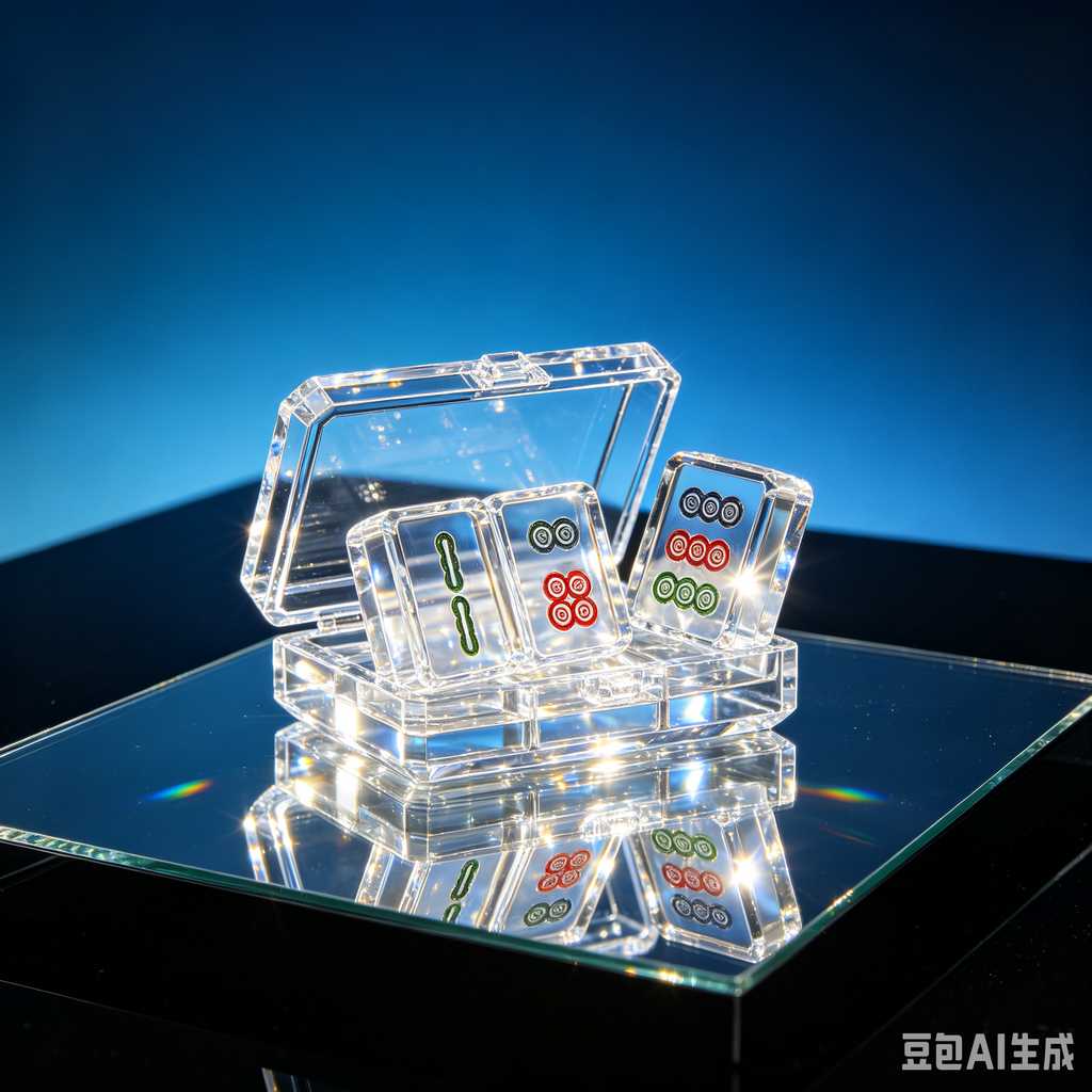 decorative text mahjong set